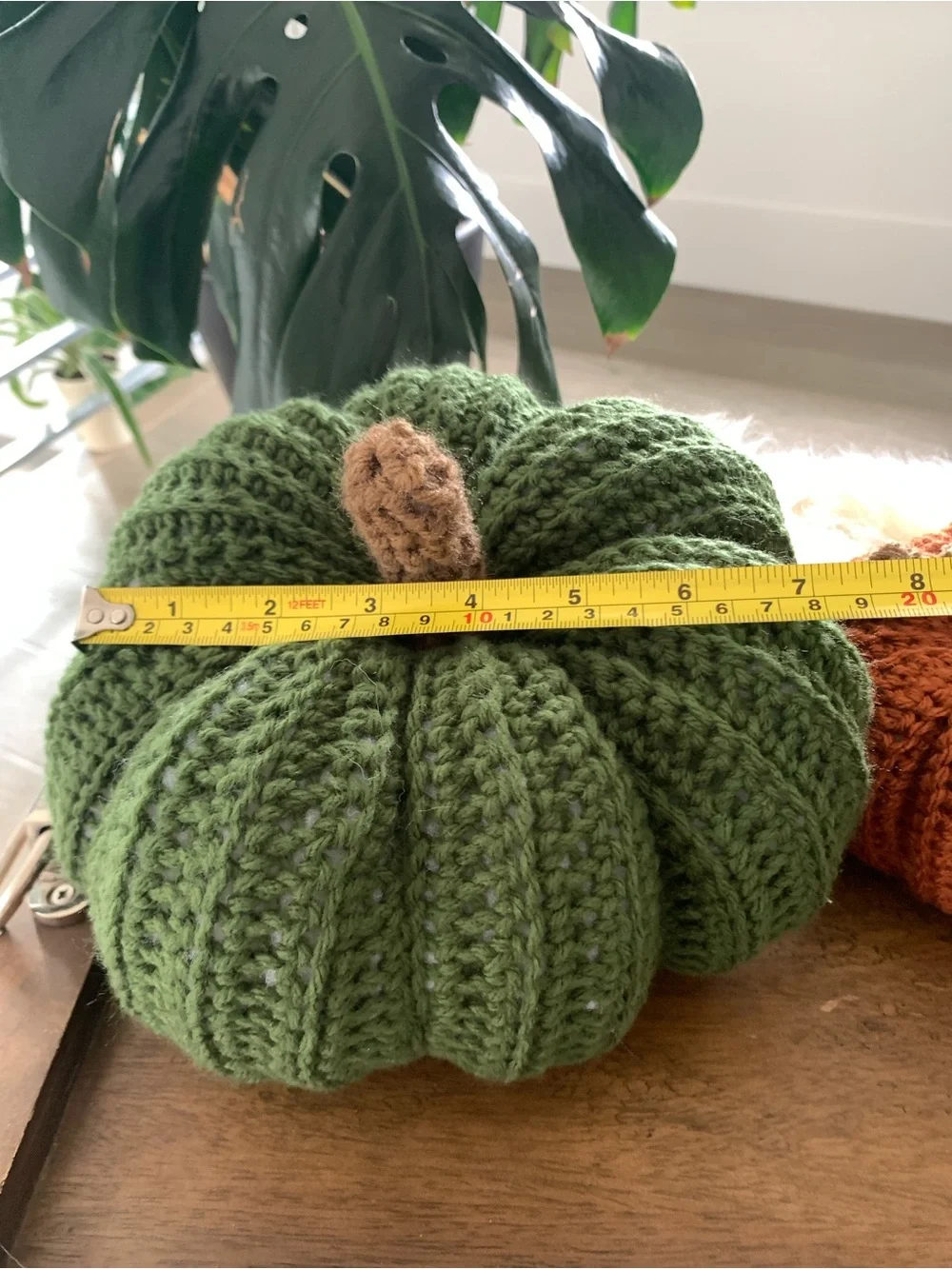 Fall decor Pumpkin set crochet style